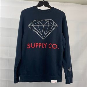 Diamond Supply Co. Black & Red Crew